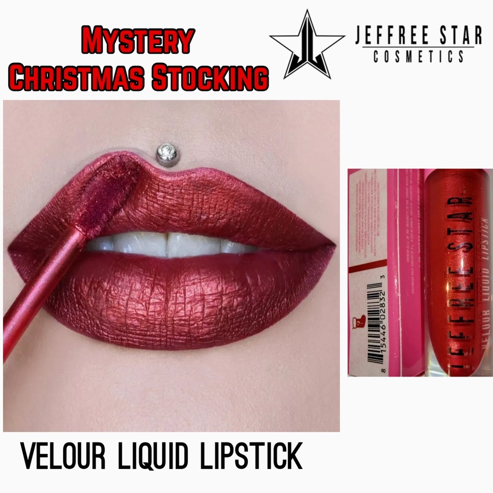 Mystery Christmas Stocking • Jeffree Star Cosmetics✨Velour Liquid Lipstick 💄